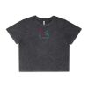 Wo's Stone Wash Heavy Crop Tee Thumbnail