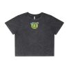 Wo's Stone Wash Heavy Crop Tee Thumbnail