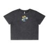 Wo's Stone Wash Heavy Crop Tee Thumbnail