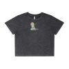 Wo's Stone Wash Heavy Crop Tee Thumbnail