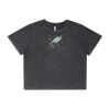 Wo's Stone Wash Heavy Crop Tee Thumbnail