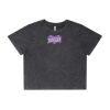 Wo's Stone Wash Heavy Crop Tee Thumbnail