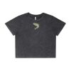 Wo's Stone Wash Heavy Crop Tee Thumbnail