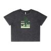 Wo's Stone Wash Heavy Crop Tee Thumbnail