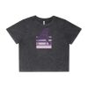 Wo's Stone Wash Heavy Crop Tee Thumbnail