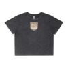 Wo's Stone Wash Heavy Crop Tee Thumbnail
