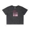 Wo's Stone Wash Heavy Crop Tee Thumbnail