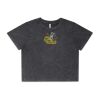Wo's Stone Wash Heavy Crop Tee Thumbnail