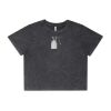 Wo's Stone Wash Heavy Crop Tee Thumbnail