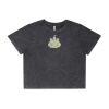 Wo's Stone Wash Heavy Crop Tee Thumbnail