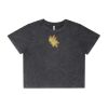 Wo's Stone Wash Heavy Crop Tee Thumbnail