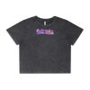 Wo's Stone Wash Heavy Crop Tee Thumbnail