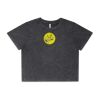 Wo's Stone Wash Heavy Crop Tee Thumbnail
