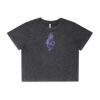 Wo's Stone Wash Heavy Crop Tee Thumbnail