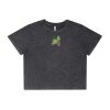 Wo's Stone Wash Heavy Crop Tee Thumbnail