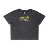 Wo's Stone Wash Heavy Crop Tee Thumbnail