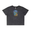 Wo's Stone Wash Heavy Crop Tee Thumbnail