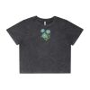 Wo's Stone Wash Heavy Crop Tee Thumbnail