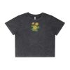 Wo's Stone Wash Heavy Crop Tee Thumbnail