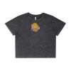 Wo's Stone Wash Heavy Crop Tee Thumbnail