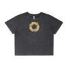 Wo's Stone Wash Heavy Crop Tee Thumbnail