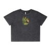 Wo's Stone Wash Heavy Crop Tee Thumbnail