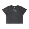 Wo's Stone Wash Heavy Crop Tee Thumbnail