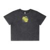 Wo's Stone Wash Heavy Crop Tee Thumbnail
