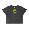 Wo's Stone Wash Heavy Crop Tee Thumbnail