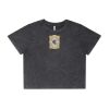 Wo's Stone Wash Heavy Crop Tee Thumbnail