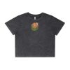 Wo's Stone Wash Heavy Crop Tee Thumbnail