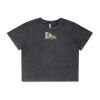 Wo's Stone Wash Heavy Crop Tee Thumbnail