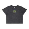 Wo's Stone Wash Heavy Crop Tee Thumbnail
