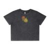 Wo's Stone Wash Heavy Crop Tee Thumbnail