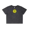 Wo's Stone Wash Heavy Crop Tee Thumbnail