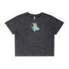 Wo's Stone Wash Heavy Crop Tee Thumbnail