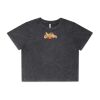 Wo's Stone Wash Heavy Crop Tee Thumbnail