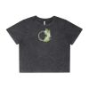Wo's Stone Wash Heavy Crop Tee Thumbnail