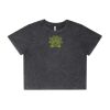 Wo's Stone Wash Heavy Crop Tee Thumbnail