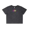 Wo's Stone Wash Heavy Crop Tee Thumbnail