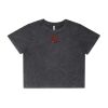 Wo's Stone Wash Heavy Crop Tee Thumbnail