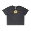 Wo's Stone Wash Heavy Crop Tee Thumbnail