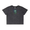 Wo's Stone Wash Heavy Crop Tee Thumbnail
