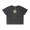 Wo's Stone Wash Heavy Crop Tee Thumbnail