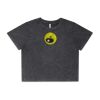 Wo's Stone Wash Heavy Crop Tee Thumbnail