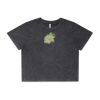 Wo's Stone Wash Heavy Crop Tee Thumbnail