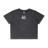 Wo's Stone Wash Heavy Crop Tee Thumbnail