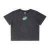Wo's Stone Wash Heavy Crop Tee Thumbnail