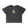 Wo's Stone Wash Heavy Crop Tee Thumbnail