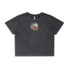 Wo's Stone Wash Heavy Crop Tee Thumbnail